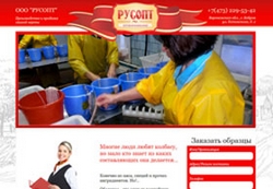 Созданный сайт оптовая компания